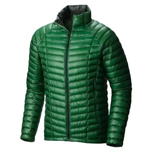 Chaqueta de burbujas gruesa de lona de alta calidad para hombre, transpirable, de secado rápido, nuevo diseño, cuello alto, a prueba de viento, personalizable, para invierno - Product Image 1