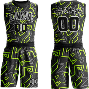 Innovative Basketball Uniform Custom Printed Jersey Shorts Set Lightweight Moisture Control <b>Athletic</b> Teamwear OEM - Product Image 1