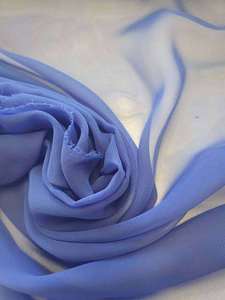 Pure Polyester <b>Chiffon</b> Fabric Export Grade Premium Lightweight Sheer Soft Drape Evening Wear Dresses <b>Scarves</b> Blouses Supply - Product Image 5