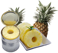 Premium Quality Canned Pineapple Slices and Chunks in <b>Light</b> Syrup Sweet Tinned Pineapple Tidbits Bulk Wholesale Fruit - Product Image 1