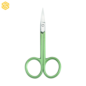 กรรไกรตัดเล็บมือขวาคุณภาพสูงระดับมืออาชีพ สแตนเลสคมตรง สำหรับตัดหนังกำพร้า  รับผลิตตามแบบ OEM พร้อมโลโก้ตามสั่ง - Product Image 1