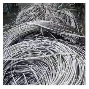 Chatarra de alambre de aluminio puro para reciclaje, exportación al por mayor y fábricas de procesamiento de aluminio industrial - Product Image 2