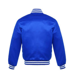 Veste de baseball varsity personnalisée avec logo OEM pour homme, imperméable, respirante, boutonnée, pour l'hiver, pour adultes - Product Image 2