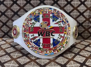 Ceinture de championnat WBC Union MMA, réplique, taille adulte, 8 mm, alliage de zinc, légère, unisexe, 1,2 m - Product Image 3