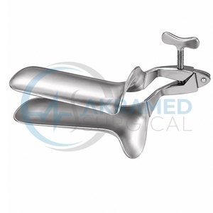 Spéculum vaginal Collin en acier inoxydable réutilisable, instrument d'examen gynécologique, outil chirurgical OB/GYN, certifié CE - Product Image 1