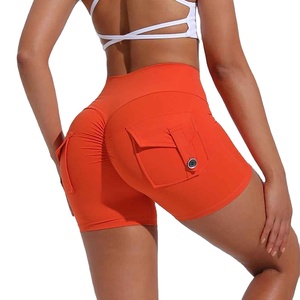 Pantalones Cortos Deportivos de Cintura Alta para Mujer, Tejido Ultraelástico, No Transparente, de Alta Calidad, para Entrenamiento y Uso Casual - Product Image 3