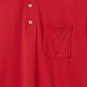 Camiseta de Golf con Estampado Digital para Hombre, de Algodón Elástico, de Secado Rápido, Cuello en V, Manga Corta, Transpirable, Corte Regular - Product Image 4