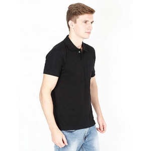 Alta calidad 100% algodón hombres para Polo camiseta transpirable de talla grande Golf para Polo camisa Slim Fit cuello venta al por mayor en blanco hombres - Product Image 5