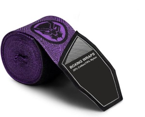 Vendas de Boxeo Ligeras de Algodón Impresas OEM GAF con Presilla para el Pulgar, Logotipo Personalizado Disponible, para Uso Unisex - Product Image 4