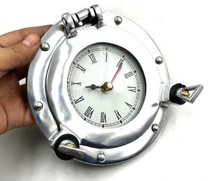 Porthole Ship Wall <b>Clock</b> Collectible <b>Victorian</b> Style Nautical Wall <b>Clock</b> Decorative Maritime <b>Clock</b> for Living Room Bedroom - Product Image 3