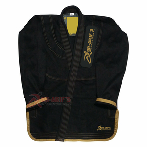 BJJ Jiu Jitsu Gi Uniform Brazilian Martial Arts Adults round <b>corners</b> Black Martial Arts Wear BJJ Uniform - Product Image 2