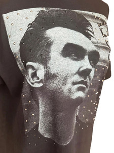 Camiseta de Diamantes Brillantes de Alta Calidad, Camiseta Personalizada con Transferencia de Diamantes de Imitación, Camisetas de Verano para Hombre y Mujer, Camiseta con Diamantes de Imitación Brillantes - Product Image 4
