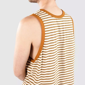 เสื้อกล้ามผู้ชายแบบมีซับใน ดีไซน์เท่ๆ ลดราคาจากโรงงาน รับผลิตตามแบบ (OEM) แฟชั่นทรงปกติ สตรีทแวร์ ใส่เที่ยวข้างนอก ขายดีประจำหน้าร้อน - Product Image 5
