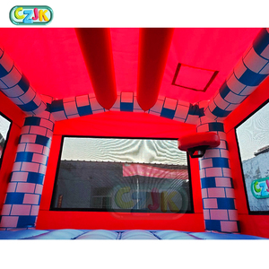 Ensemble de 6 jeux de construction pour enfants, nouveau, moyen, moderne, fête, location, cavalier, château de prix, photo, événement, maison - Product Image 5