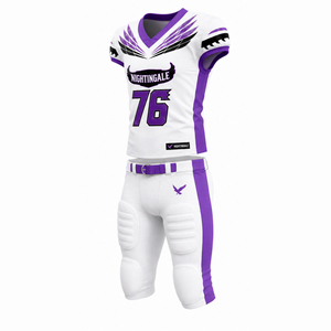 Uniforme de Fútbol Americano al Por Mayor a Precio de Fábrica 0EM, Conjunto de Fútbol Americano Personalizado para Venta en Línea a Precio Accesible - Product Image 2