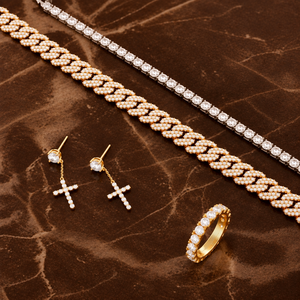 Boucles d'oreilles pendantes en or 14 carats avec diamant de laboratoire taille émeraude certifié IGI, unisexe, pour fiançailles, mariage, soirée - Product Image 5