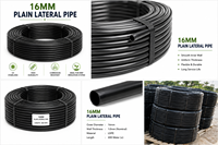 Tuyau principal d'irrigation goutte à goutte en PE de 16 mm, flexible et uni, pour l'agriculture et l'irrigation des jardins – Fournisseur direct usine