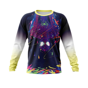 2026 New Arrival Custom Sublimated Full <b>Sleeve</b> Windproof Quick Dry Breathable Unisex Adult Motocross <b>Cycling</b> Racing <b>Jersey</b> - Product Image 2