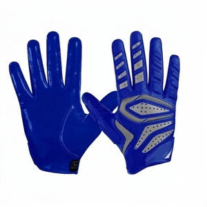 Guantes de Fútbol Americano de Alto Rendimiento, Transpirables, Antideslizantes, con Logotipo Personalizado, Talla Personalizada, de Alta Calidad, Gran Venta - Product Image 4