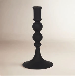 Wholesale Matte <b>Black</b> Metal Taper Candle <b>Holder</b> Modern Spherical Bead <b>Candlestick</b> Stand Table Centerpiece Home Decor - Product Image 3