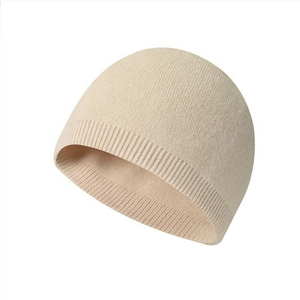 Custom Knit Beanie Hat Soft Warm Winter <b>Cap</b> Breathable Acrylic Fold Cuff Casual Outdoor Daily Wear Unisex Stretch Fit Embroidery - Product Image 3