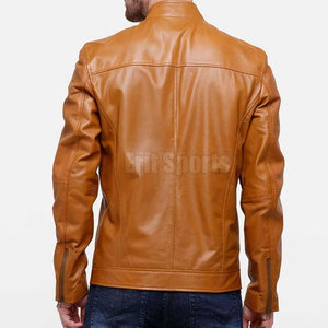 Casual Fashion Wear <b>Men</b> <b>Leather</b> <b>Jacket</b> Custom Design And Premium Comfort For Outdoor And Daily Wear Winter <b>Jacket</b> - Product Image 6