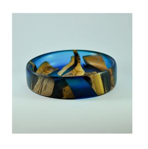 ชามไม้กระถินเทศเคลือบอีพ็อกซี่เรซิ่นทำมืออย่างสวยงาม - สำหรับเสิร์ฟผลไม้ ขนมขบเคี้ยวแห้ง ตกแต่งภายในสไตล์โมเดิร์น มีตัวเลือกปรับแต่งได้ - Product Image 3