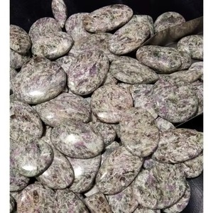 Rubíes Naturales en Forma de Cascada, Mezcla de Gemas Pulidas por Ambos Lados, Hechas a Mano, Sueltas, de Diferentes Tamaños, Cabujones de Rubí en Forma de Cascada, Suministro al por Mayor - Product Image 4
