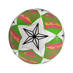 Ballons de football en cuir TPU de haute qualité, nouveaux designs BRG, vente en gros, avec impression personnalisée de couleur et de logo. - Product Image 6