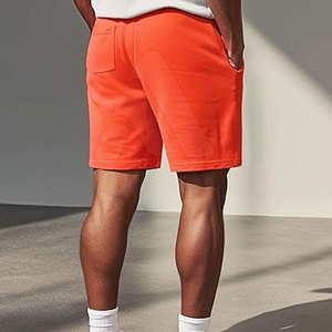 2026 Design Your Own Logo Men's <b>Shorts</b>-100% Cotton Solid Casual High Quality Quick Dry Breathable Best Selling - Product Image 3