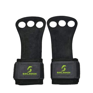 Gymnastic <b>Hand</b> Gym Grip Pads for Exercise Leather Gymnastics <b>Hand</b> Grips <b>Weight</b> Lifting Grips - Product Image 4