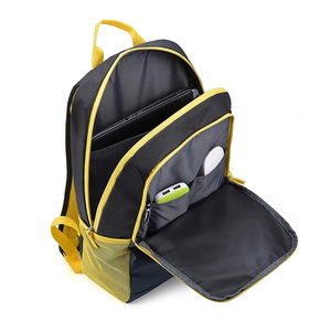 Sacs à dos multifonctions d'extérieur à prix d'usine, couleurs unies, tissu résistant à l'eau, bretelles réglables, sacs à dos pour ordinateur portable pour garçons - Product Image 3