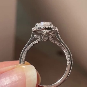 Elegant Design Pear Cut Lab Diamond Halo Pave Ring with IGI Certified & VVS Clarity in 14K Yellow Gold Diamond Ring for Women's - Product Image 4