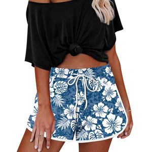 Elegante traje de baño de compresión de verano para mujer, pantalones cortos de secado rápido con cordón, forro transpirable, pantalones cortos para mujer - Product Image 3