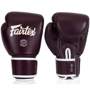 Gants de boxe Fairtex en cuir de vachette véritable de haute qualité, couleurs personnalisées, fermeture velcro, équipement de combat, gants de sparring Fairtex, vente chaude - Product Image 1