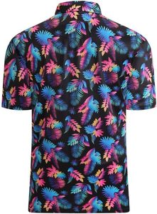 Camisas de Golf Personalizadas para Hombre, Orgánicas, con Protección Solar SPF 30, Sublimación con Impresión Completa, 75% Poliéster, 25% Elastano, Ropa de Golf de Alto Rendimiento - Product Image 2