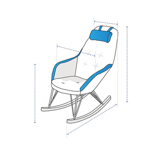 Sillón Reclinable Tapizado con Respaldo Alto, Fundas Personalizadas, Fácil de Limpiar, Recubrimiento de PU, Estilo Moderno, Soporte OEM/ODM, Poliéster 420D/600D Resistente a los Rayos UV - Product Image 6