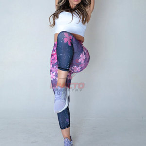 Leggings pour femmes de bonne qualité, logo personnalisé, légers, à prix raisonnable - Product Image 3