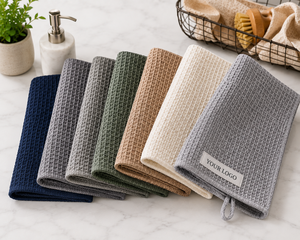 Ensemble de torchons de cuisine de haute qualité en coton premium, ultra absorbants, séchage rapide, doux, réutilisables, pour la cuisine, la salle à manger et la maison - Product Image 3