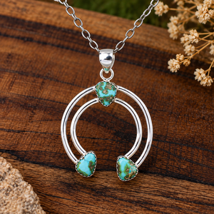 Pendentif Naja en Cuivre Vert Turquoise et Or, Fait Main en Argent, Bijou Statement avec Pierre Précieuse Turquoise, Cadeau - Product Image 5