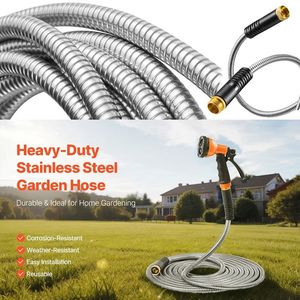 Tubo da Giardino in Metallo Leggero da 45 Metri per Esterni/Giardino - Tubi e Avvolgitubo da Giardino Premium - Product Image 4