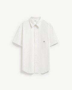 Men's Breathable Printed Casual Short-Sleeve Solid Shirt Turn-<b>down</b> Collar Fitted 100% Cotton Knitted Autumn Routine Vietnam - Product Image 3