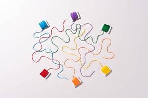 Cuerda Multicolor para Manualidades Decorativas, DIY, Festivales, Envoltura de Regalos, Embalaje, Hilo, Cordel - Product Image 4