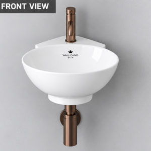 Lavabo de Pared de Cerámica Moderno, Ecológico y Fácil de Limpiar para Uso Comercial en Hospitales, Apartamentos y Hoteles - Product Image 5