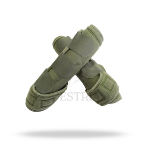 Botas de Tendón Ecuestres para Exteriores Marca JUNDA Premium, Accesorios de Equitación, Protector de Piernas de Tela, Modelo S-M-L JDMJ07 - Product Image 4