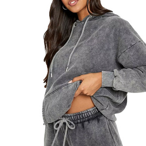 Conjunto de Dos Piezas de Ropa Deportiva para Mujer, Estilo Urbano, Otoño Invierno, Nuevo Estilo, Personalizable con Logotipo - Product Image 3