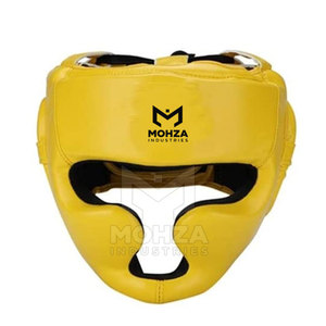Best Selling High Quality Leather Professional Boxing & MMA <b>Training</b> <b>Head</b> Guard-Durable Waterproof Wholesale Low Price - Product Image 3