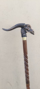 Canne de marche en laiton avec motif dragon, cadeau écologique pour les personnes âgées et les handicapés, idéal comme souvenir de mariage - Product Image 4