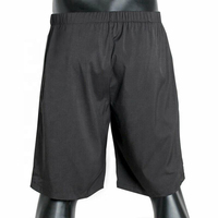 Shorts de bain modestes pour hommes, longueur complète, taille mi-haute, pour la course et la gym, qualité supérieure, écologiques, couleur unie, séchage rapide, 100%