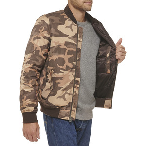 Blouson bomber pour homme en nylon 100% MA1 Flight Security, logo personnalisé, grandes tailles, vente en gros, nouveau design, blouson bomber de sécurité - Product Image 4